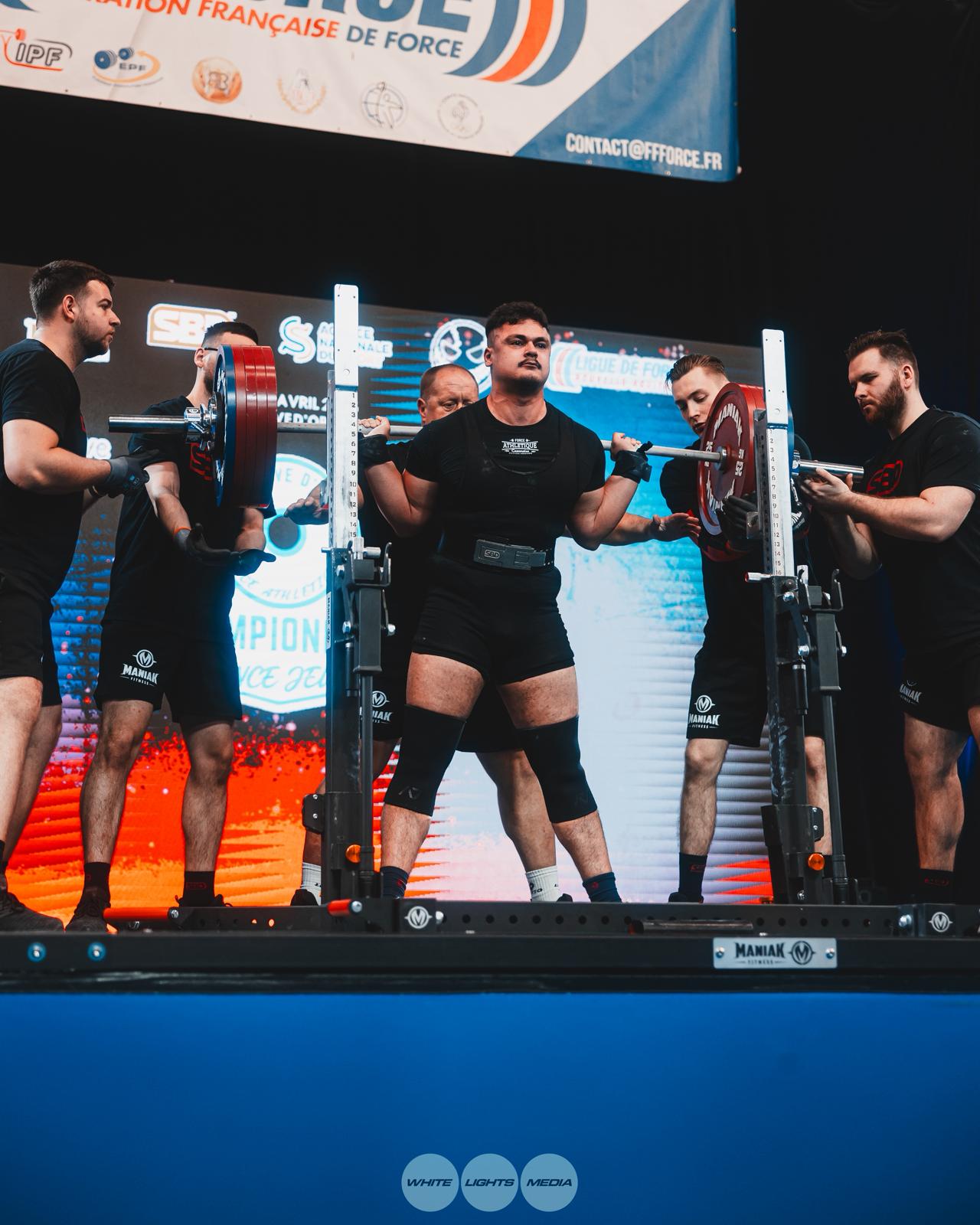 Samy — French bench-press champion